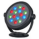 ���������� KETO RGB LED ROUND (SLV)