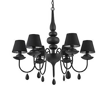  Ideal Lux Blanche SP6 Nero 111872 PS1020326-15670