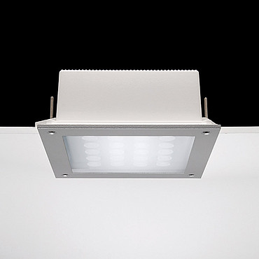  Ares Ara Power LED / 250x250 mm - All Light - Sandlasted Glass  / Grey 103101135.6 PS1026135-41509