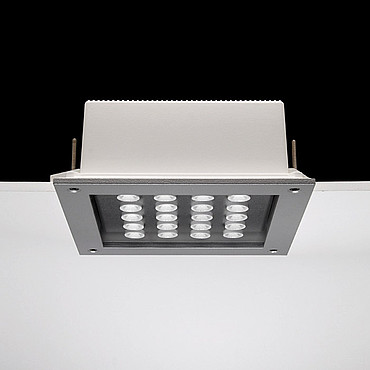  Ares Ara Power LED / 250x250 mm - All Light - Transparent Glass - Narrow Beam 10 / White 10322412.1 PS1026135-34928