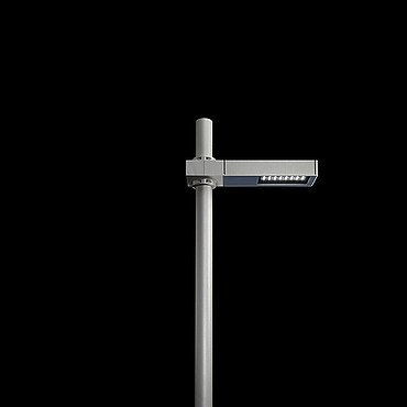  Ares Dooku400 Power LED / Pole ⌀ 76mm - Single Top Pole - Street Light Optic (Foot and Cycle Paths) / Anthracite 539044.3 PS1026769-43718