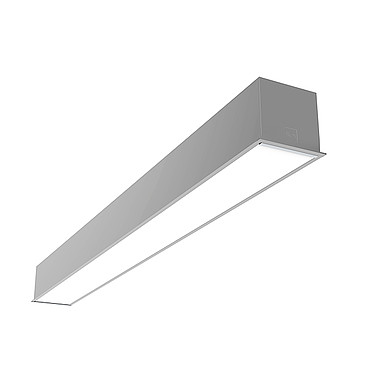  Flos In-Finity 100 Recessed Trim 3000K General Lighting Anodized Grey N10T193G02 PS1029183-55556