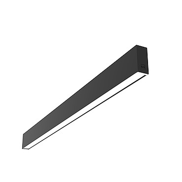  Flos In-Finity 35 Surface 4000K Micro-Prismatic Diffuser Black N35S054U14B PS1029215-56510