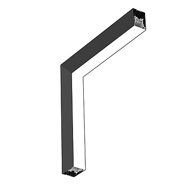  Flos In-Finity 70 Surface 4000K General Lighting Black N70SDC4G14B PS1031239-57505