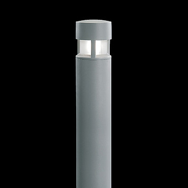 Ares MiniSilvia on post / H. 950 mm - Sandblasted Glass - 360 Emission / White 930179.1 PS1026716-35502