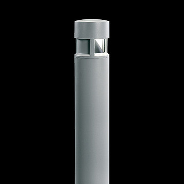  Ares MiniSilvia on post / H. 950 mm - Transparent Glass - 120 Emission / Grey 936788.6 PS1026714-43588