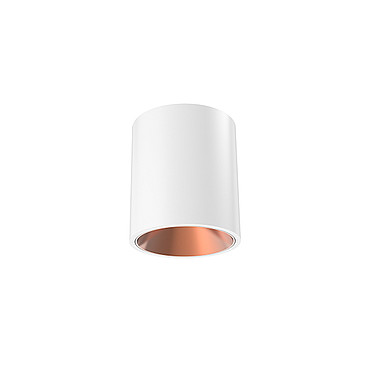  Flos Kap 80 Surface Round Mains Dimming White / Copper 03.5922.B1 PS1030217-60329