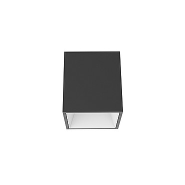  Flos Kap 80 Surface Square Mains Dimming Black / White 03.5910.14 PS1030255-60304
