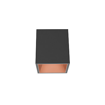  Flos Kap 80 Surface Square Mains Dimming Black / Copper 03.5936.14 PS1030255-60363