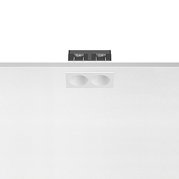  Flos Light Shadow Fixed Trim 2 Spots Optic Medium White / White 03.9100.40 PS1029627-51067