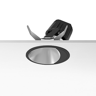 Flos Light Supply Wall-Washer Trim Dimmable Black / Aluminium 03.6814.1CADA PS1028419-54023