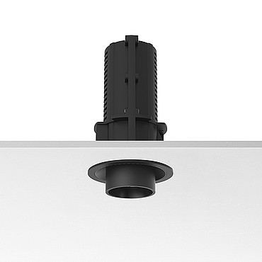 Flos UT Downlight Trim 57 Non Dimmable Black 09.4518.14A PS1028646-54306