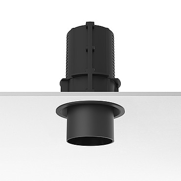 Flos UT Downlight Trim 86 Non Dimmable Black 09.4910.14A PS1028646-54326