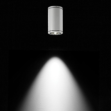  Ares Yama CoB LED / ⌀ 150mm - H 170mm - Textured Glass - Narrow Beam 20 - Direct 230V / White 531031.1 PS1026483-35272