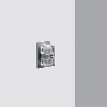  iGuzzini Glim Cube Wall double up/down light Grey BC31.715 PS1032916-72284