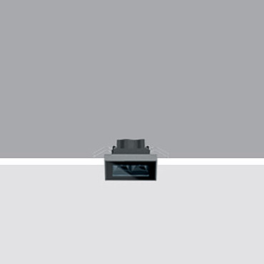  iGuzzini Laser Blade InOut Recessed Grey / Black BX55.774 PS1032785-77055