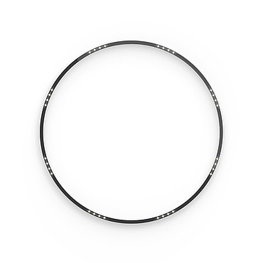  Artemide A.24 Stand-alone - Ceiling Circular - Sharping Emission - O 1550mm - 3000K - DALI - Brushed Silver AQ65215 PS1036828-90767