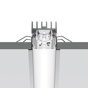  Artemide A.39 Recessed - Structural Module Trim 1184mm 3000K DALI White AT05001 PS1037314-90816