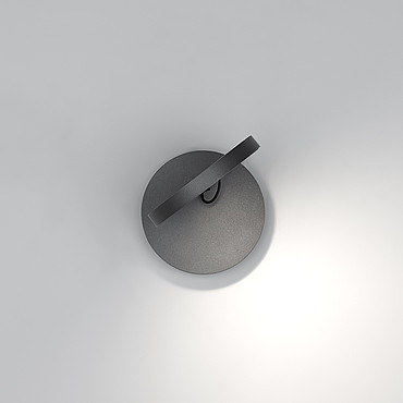  Artemide Demetra Spotlight LED 3000K grey with switch 1730010A PS1036804-92230