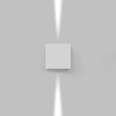  Artemide Effetto 14 Square 2 narrow beams Gray/white T42012NW00 PS1037385-92362