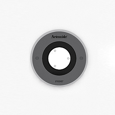  Artemide Ego 90 drive-over stainless steel 24  3000K Round T4033FLW00 PS1037389-92602