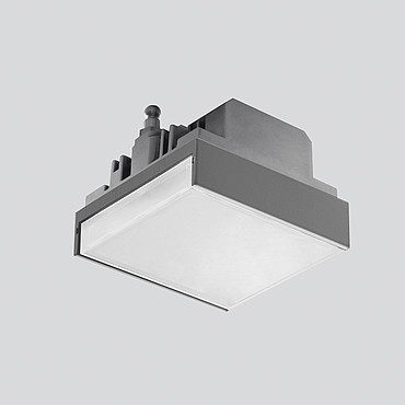  Artemide Pad 80  fixed diffuser - Gloss anodized - 9,5W 4000K - 98 M245760 PS1037069-94221
