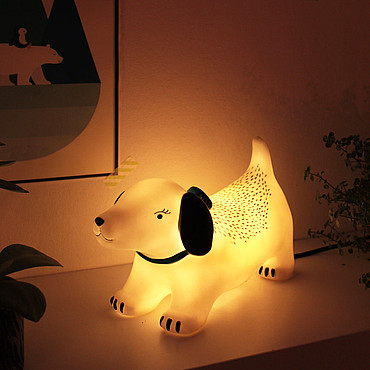  House Of Disaster Over The Moon Hot Dog Lamp PS1049923