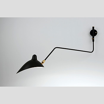 ONE CURVED ARM WALL LAMP Serge Mouille