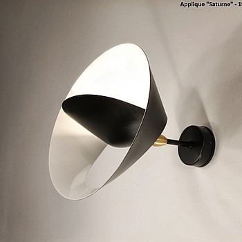 SATURNE WALL LAMP Serge Mouille
