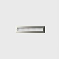  LED recessed stainless steel asymmetrical