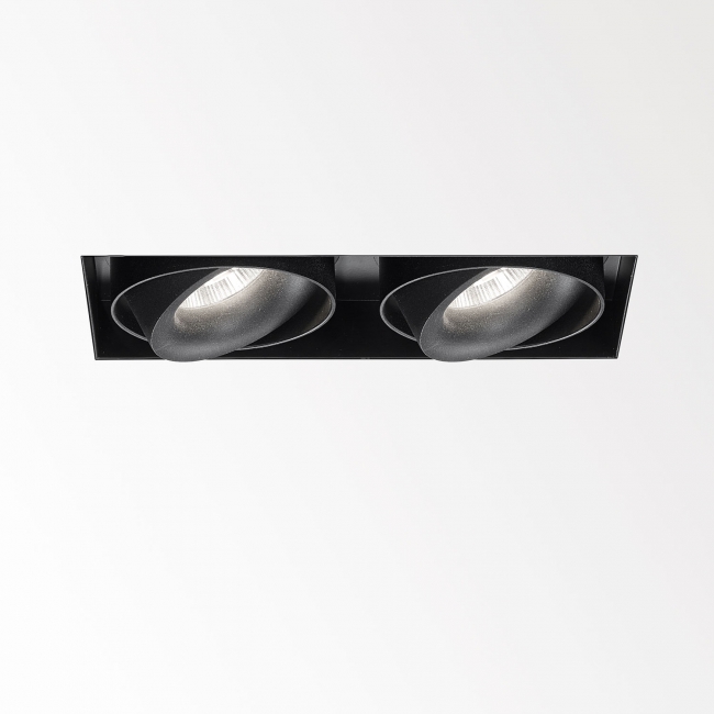 Светильник Delta Light MINIGRID IN TRIMLESS 2 FRAME W + 2 x MINIGRID SNAP-IN 93006 B 2027302W+2x202790939B PS1024209-32724