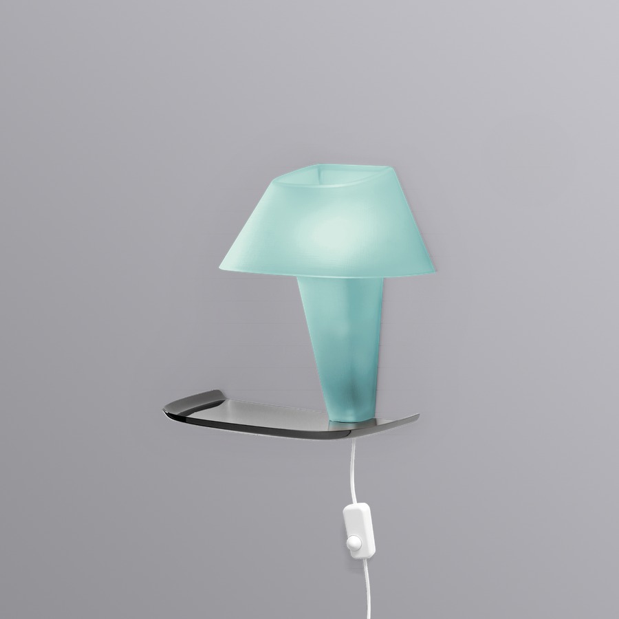 Светильник Wever & Ducre REVER WALL1.1 WITH TRAY+PLUG B 6511CTGNB PS1025093-31414