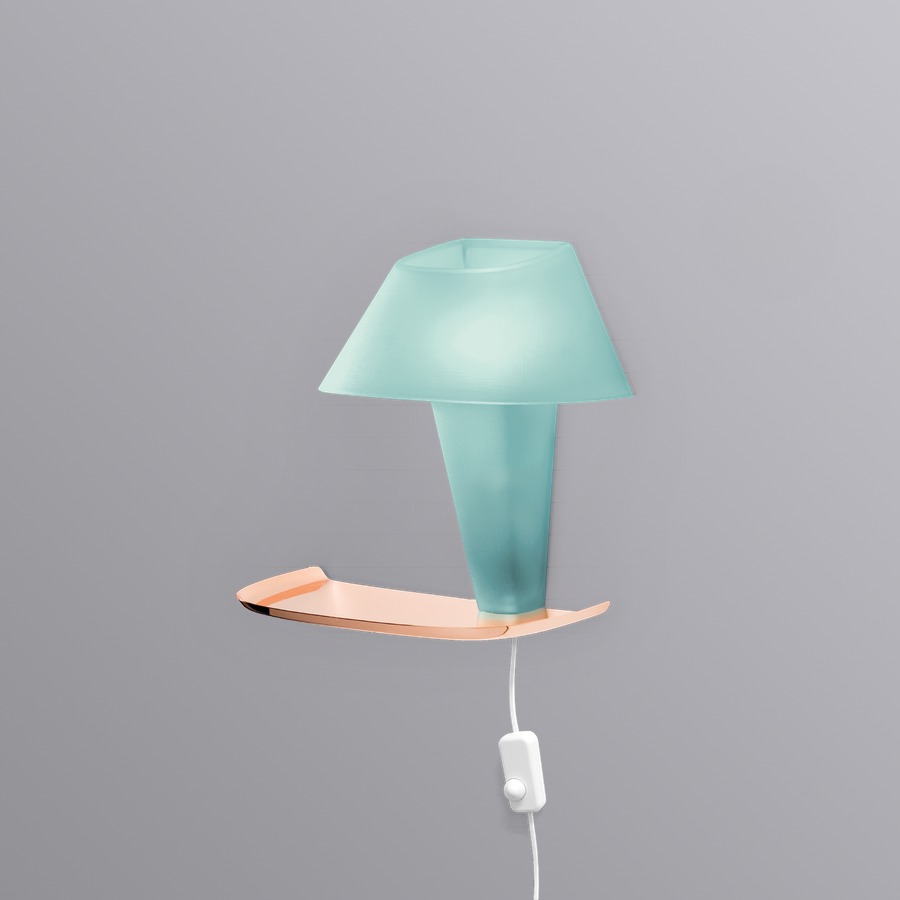 Светильник Wever & Ducre REVER WALL1.1 WITH TRAY+PLUG W 6511CTGPW PS1025093-31417