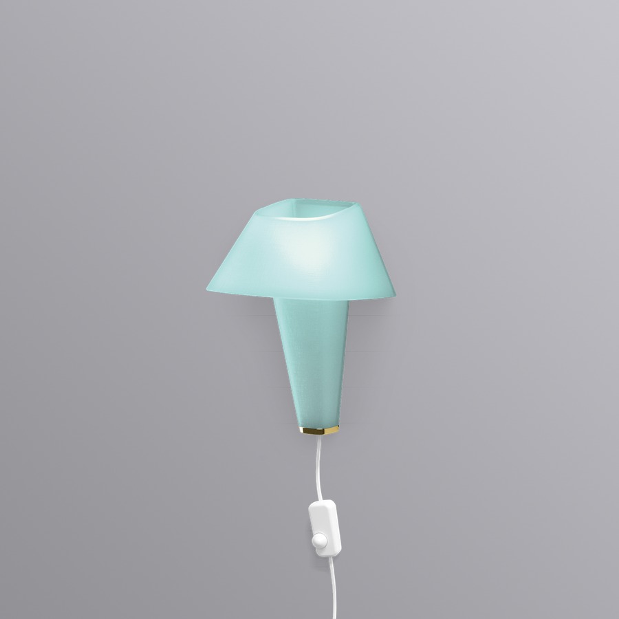 Светильник Wever & Ducre REVER WALL2.1 NO TRAY/+ PLUG W 6512CTGGW PS1025095-31515