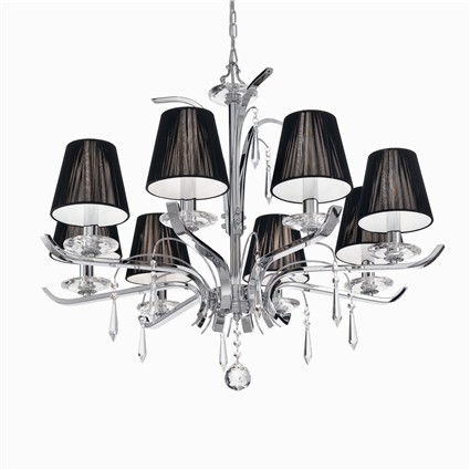 Люстра Ideal Lux Accademy SP8 Cromo 020594 PS1020350