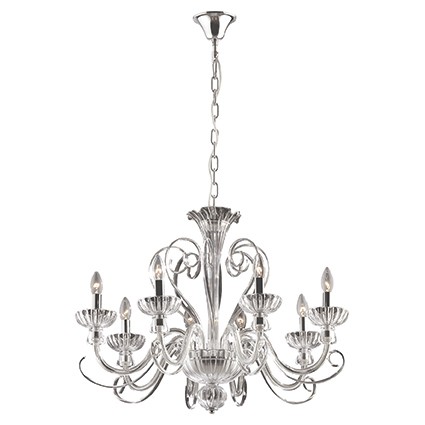 Люстра Ideal Lux Alexander SP8 Trasparente 090269 PS1020270
