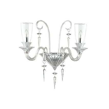 Бра Ideal Lux Beethoven AP2 Trasparente 103433 PS1020257