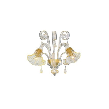 Бра Ideal Lux Ca' D'oro AP2 Ambra 020983 PS1020274