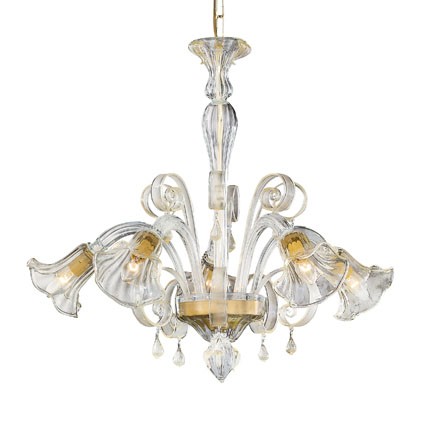Люстра Ideal Lux Ca' D'oro SP5 Ambra 020969 PS1019613