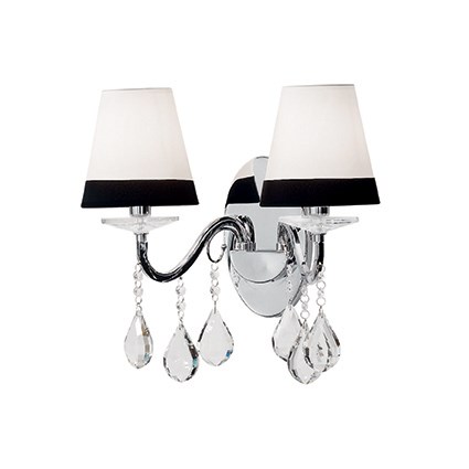 Бра Ideal Lux Domus AP2 Cromo 093321 PS1020329