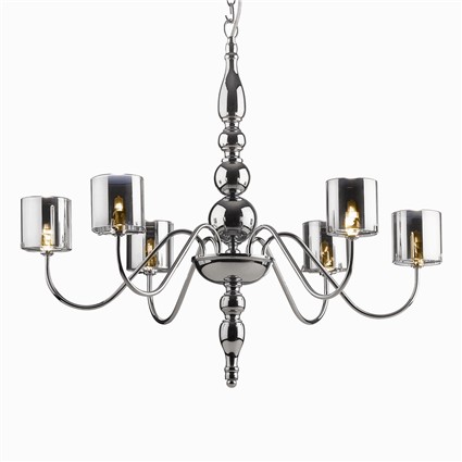 Люстра Ideal Lux Duca SP6 Cromo 04556 PS1019639