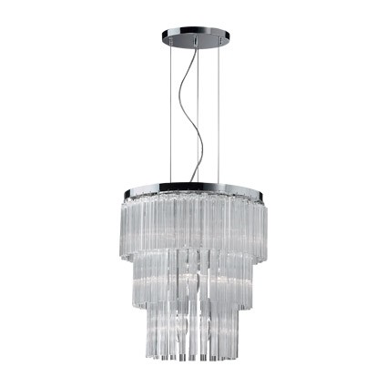 Подвес Ideal Lux Elegant SP12 Cromo 026695 PS1020098