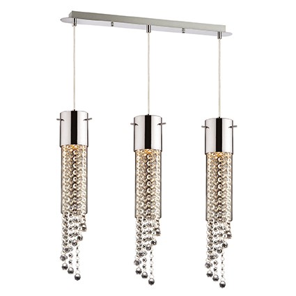 Подвес Ideal Lux Gocce SB3 Cromo 091143 PS1019367