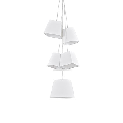 Подвес Ideal Lux Hats SP6 Modern Bianco 110639 PS1020374