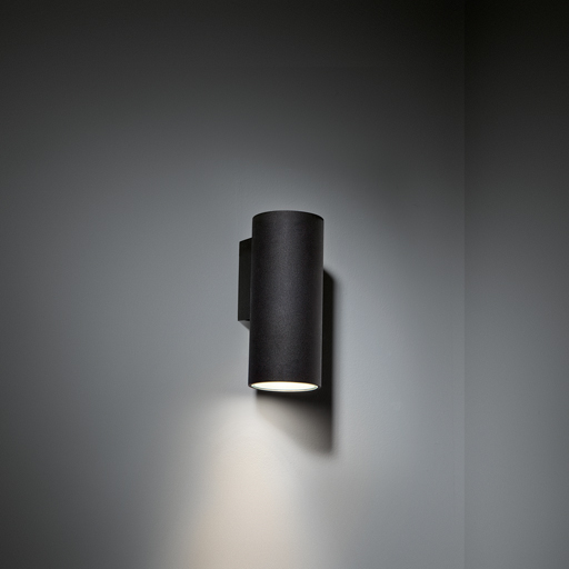 Светильник Modular Nude wall IP55 1x LED 3000K flood GI black struc 10923032 PS1024647-28124