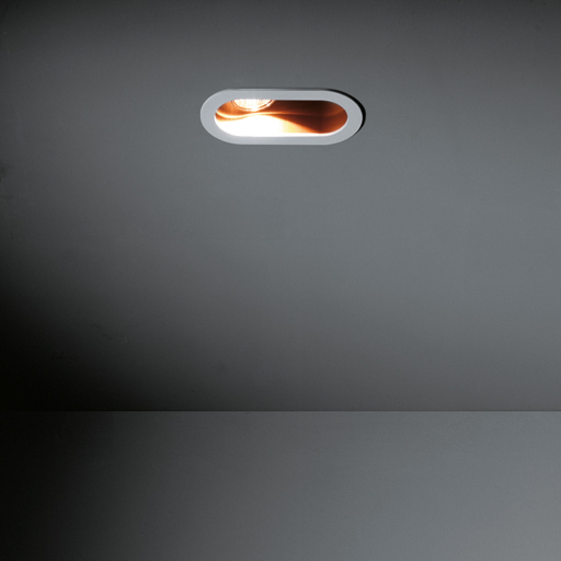 Светильник Modular Duell recessed 1x LED 2700K medium 1-10V/pushdim RG white struc - black 11071329 PS1024381-26880