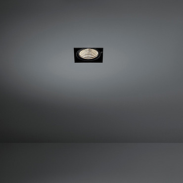  Modular Mini multiple trimless for smartrings 1x LED 3000K GE black 12535102 PS1024595-27931