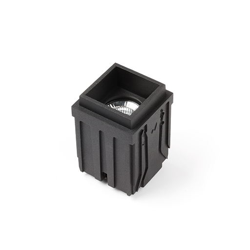 Светильник Modular Qbini square out LED 2700K flood GE black struc 14131132 PS1024657-28195