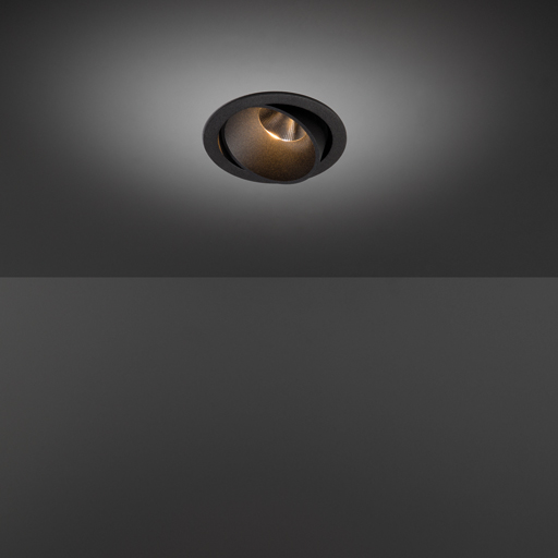 Светильник Modular Smart lotis 115 adjustable LED 3000K medium GE black struc 12781532 PS1024732-28976