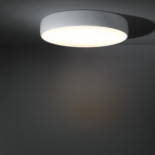 Светильник Modular Flat moon 980 down LED 3000K dali/pushdim GI black struc - opal 12856432 PS1024404-27066